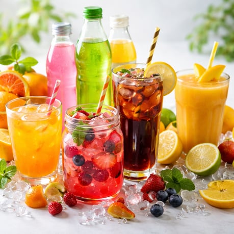 Acacia Gum Beverage Display-1